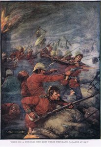 Thus Did One Hundred Men Keep Three Thousand Savages at Bay by Joseph Ratcliffe Skelton